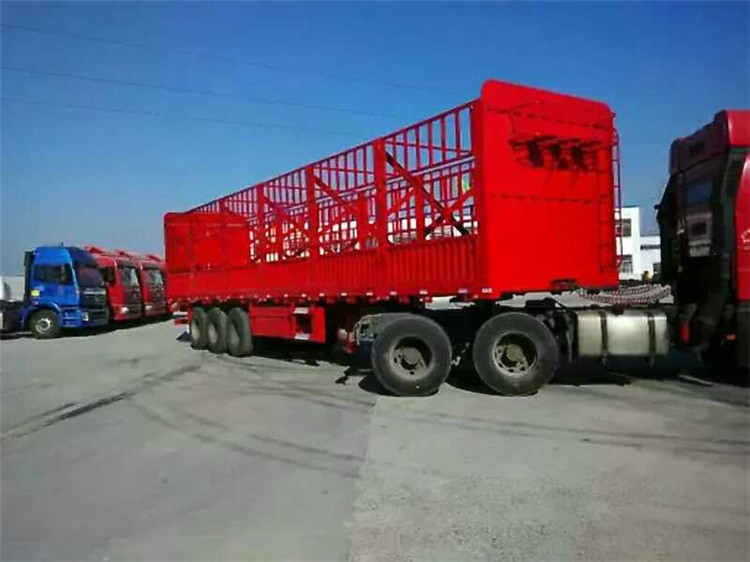 直梁仓栏半挂车