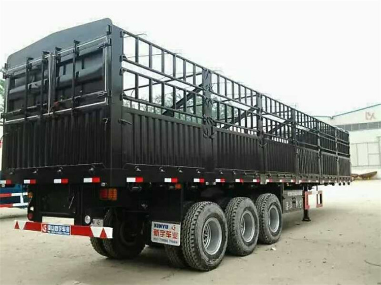直梁仓栏半挂车